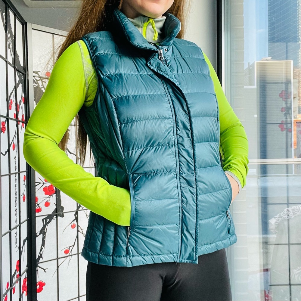 NEW 32 Degrees Down Quilted Nylon Satin Weatherproof Women's Packable Vest - Picture 15 of 15